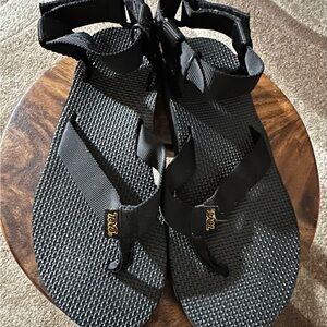 Teva Women's Black Strappy Sandals